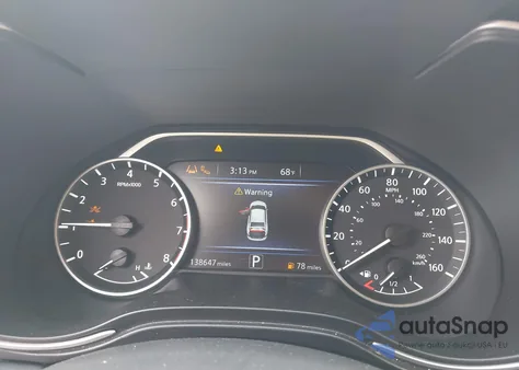 2021 Nissan Maxima Platinum Xtronic Cvt из США, поврежденный, VIN 1N4AA6FVXMC516268